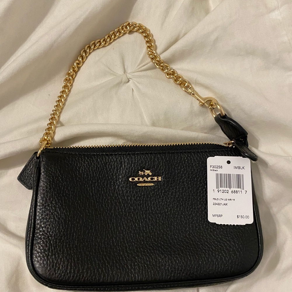 Coach Black Small Purse Never Used